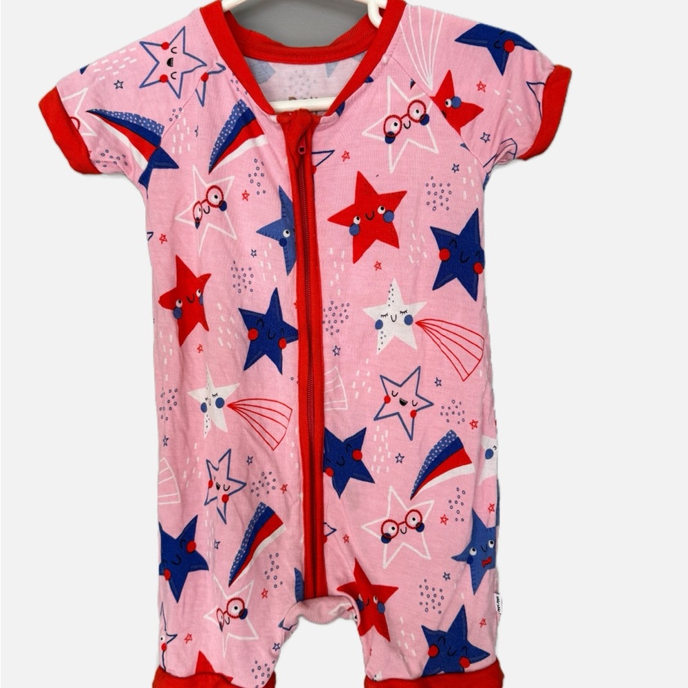 Little Sleepies Stars and Stripes Shorty